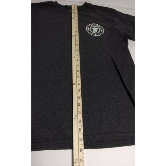 Surf Style Fort Lauderdale Florida Sea Turtle T-Shirt Heather Gray Medium - Picture 4 of 7